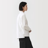 婦人　コットンオーバーシャツ