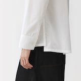 婦人　コットンオーバーシャツ