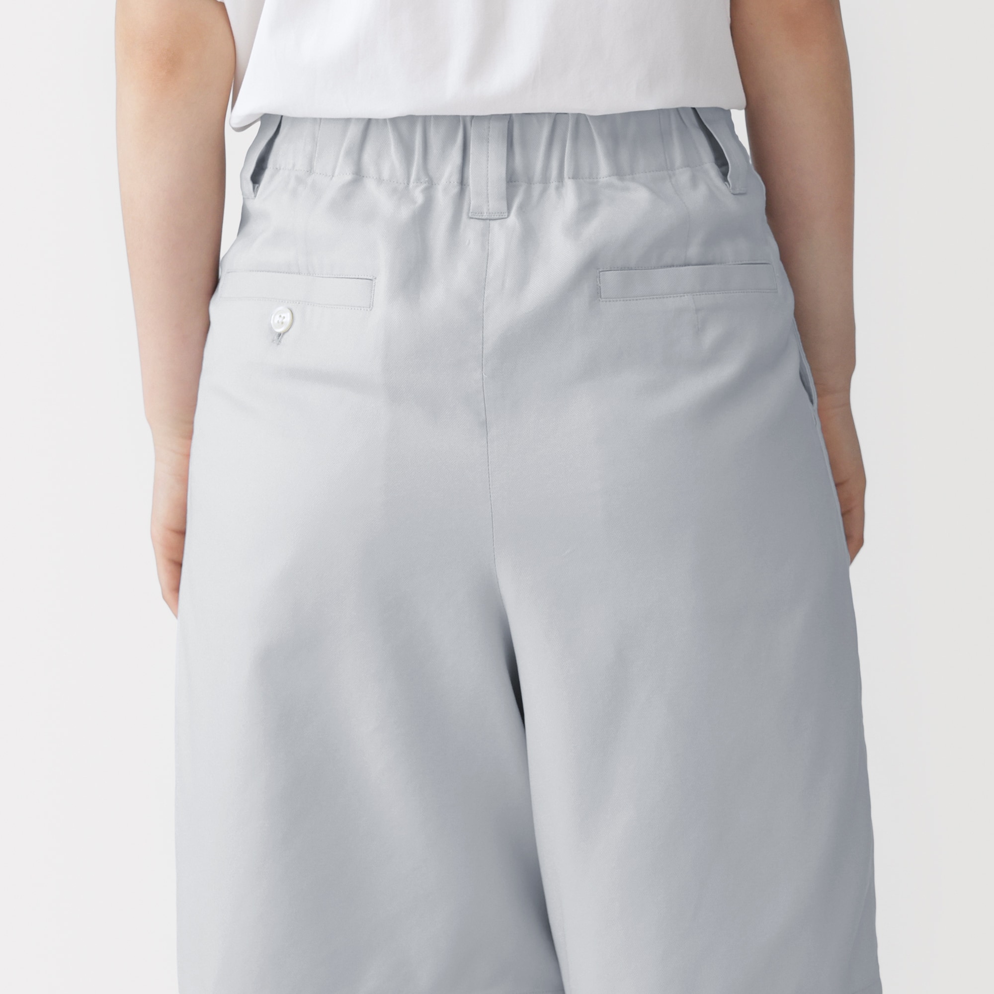 婦人　和紙混ドビー織り　ショートパンツ