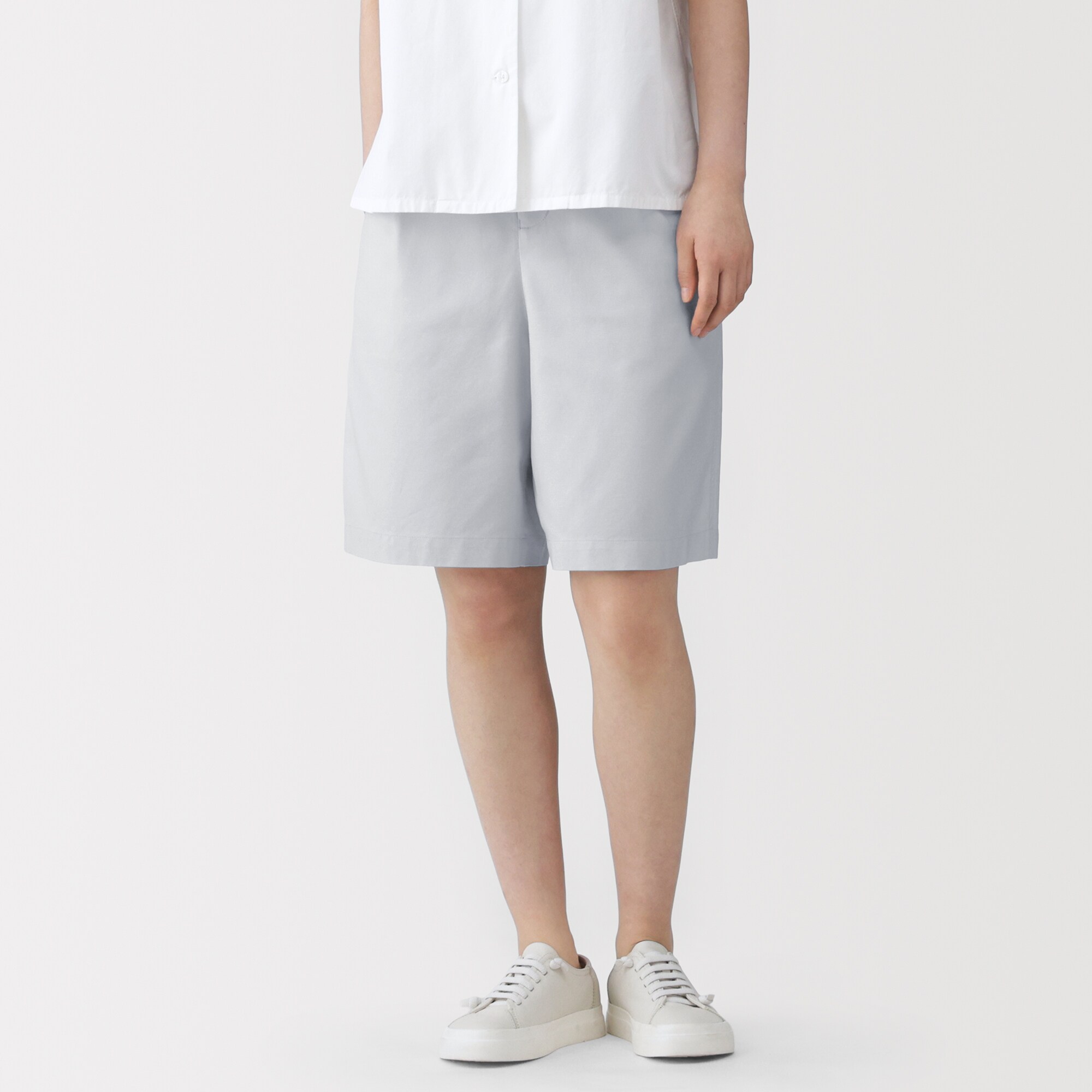 婦人　和紙混ドビー織り　ショートパンツ