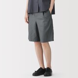 婦人　和紙混ドビー織り　ショートパンツ