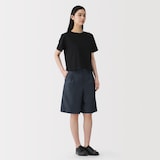 婦人　和紙混ドビー織り　ショートパンツ