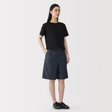 婦人　和紙混ドビー織り　ショートパンツ