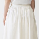 婦人　和紙混高密度ポプリンタックスカート