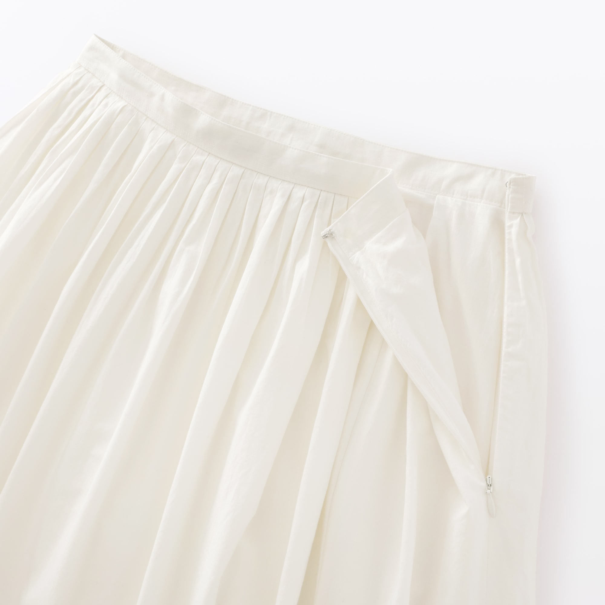 婦人　和紙混高密度ポプリンタックスカート