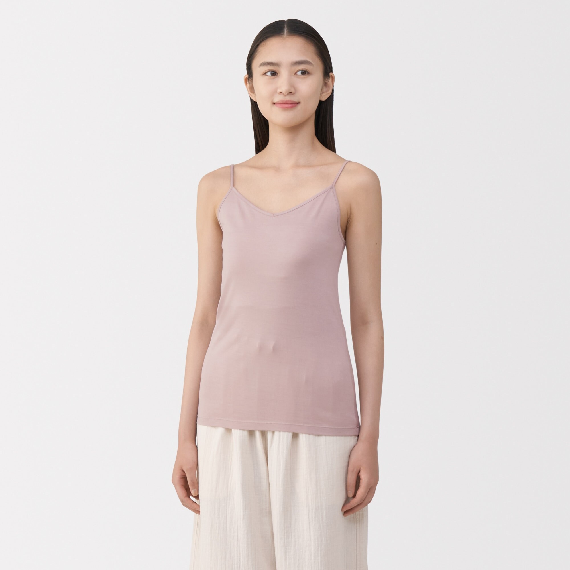 婦人　シルクキャミソール