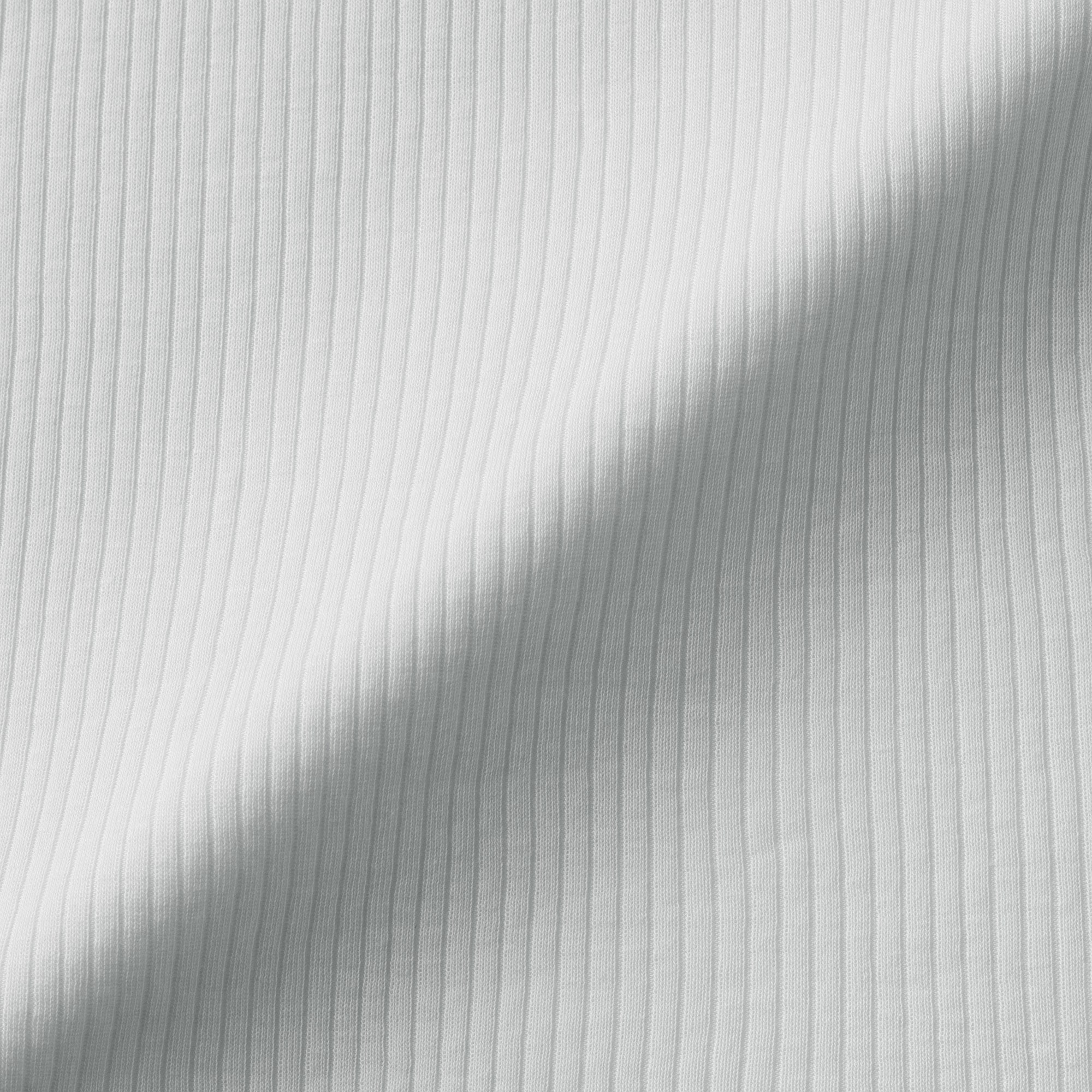 婦人　なめらかリブ　背中・脇汗取りパッド付きフレンチスリーブ