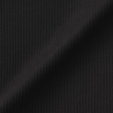 婦人　なめらかリブ　背中・脇汗取りパッド付きフレンチスリーブ