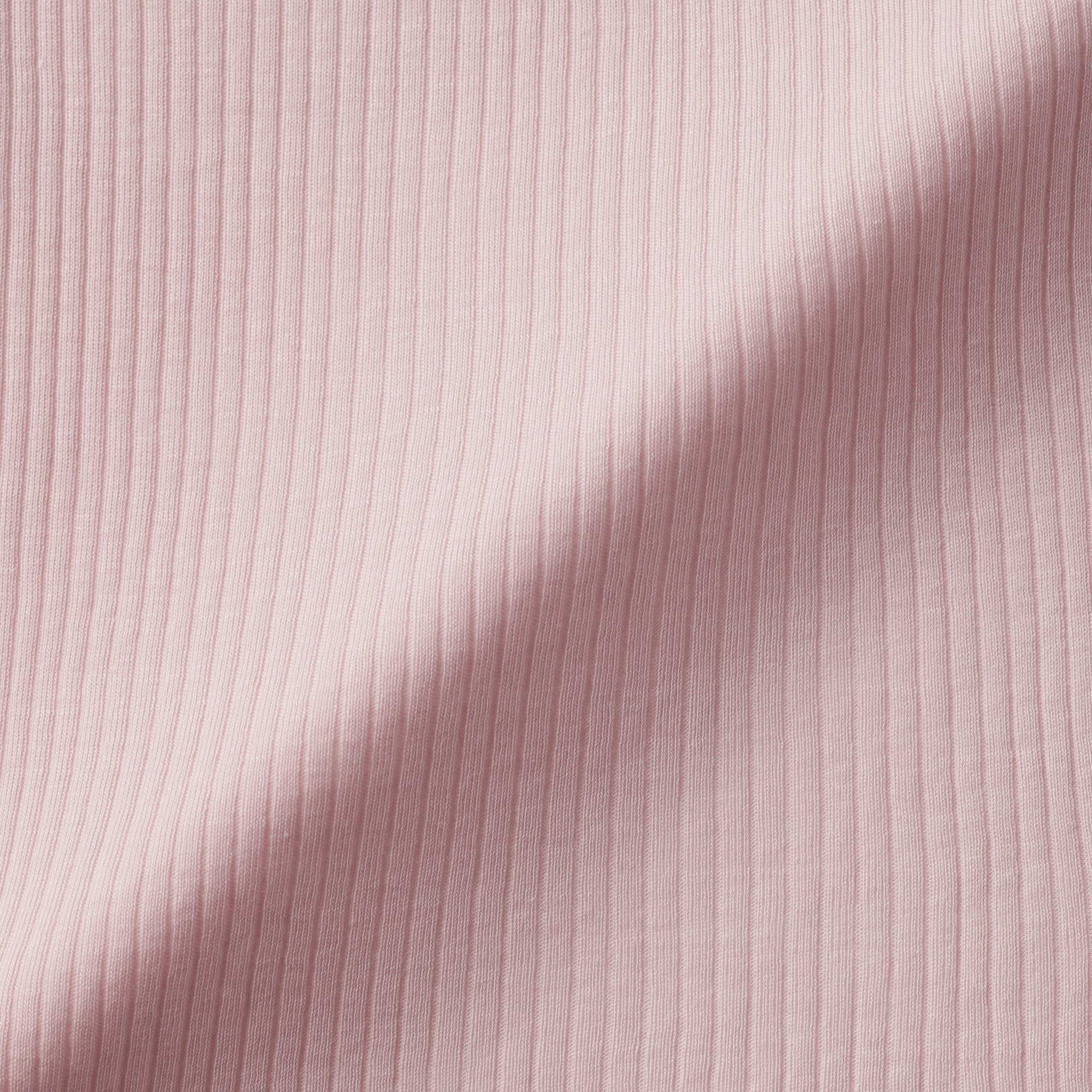 婦人　なめらかリブ　背中・脇汗取りパッド付きフレンチスリーブ