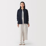 婦人　なめらかシアークルーネック長袖Ｔシャツ