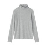 婦人　なめらかシアータートルネック長袖Ｔシャツ
