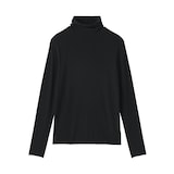 婦人　なめらかシアータートルネック長袖Ｔシャツ