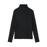 婦人　なめらかシアータートルネック長袖Ｔシャツ