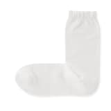 婦人　足なり直角　履き口やわらか　ほぼ綿で編んだ　靴下