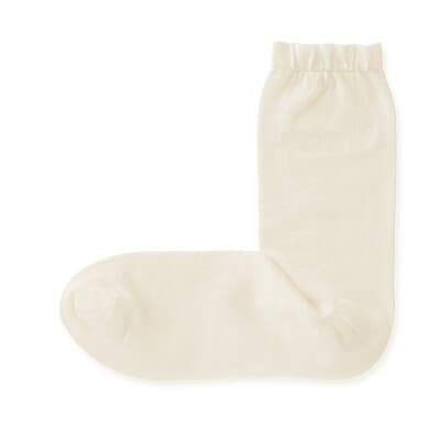 【２月上旬発売予定】婦人　足なり直角　履き口やわらか　ほぼ綿で編んだ　靴下