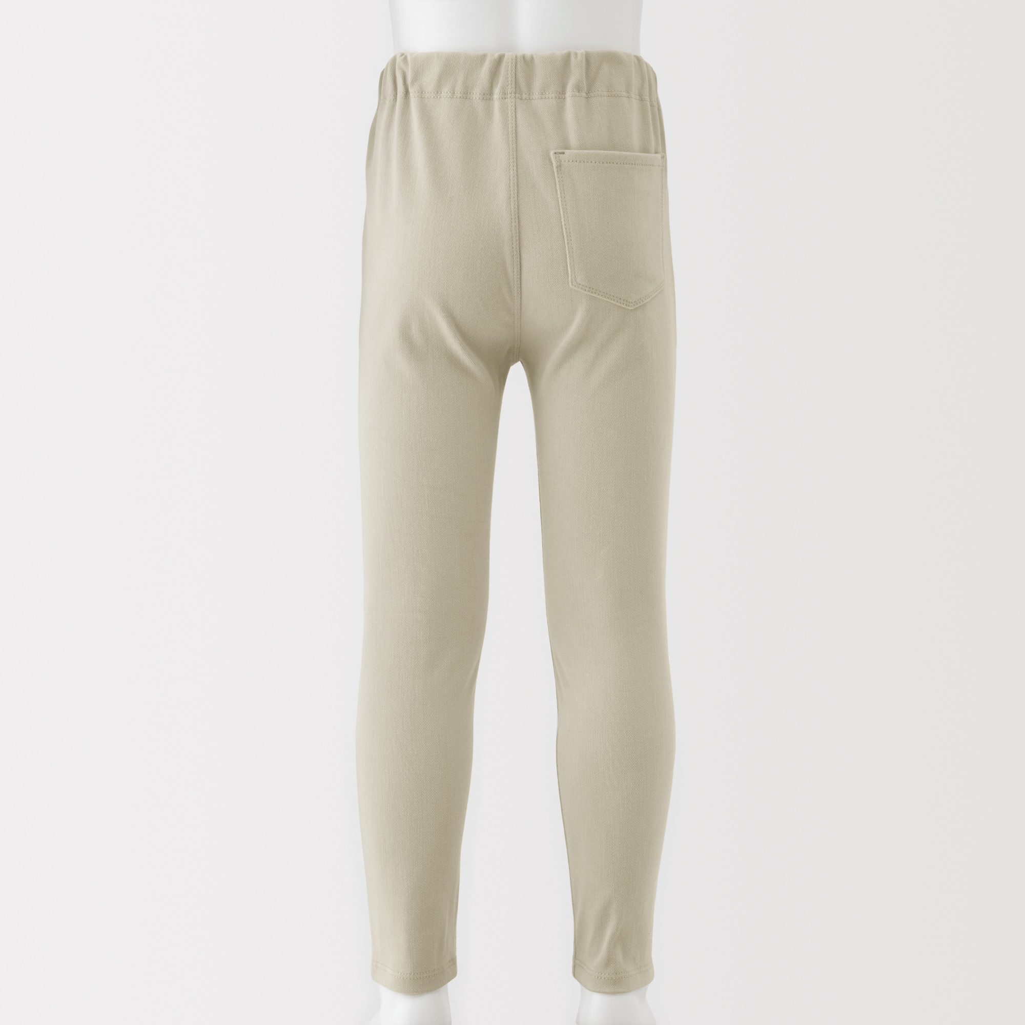 キッズ　ジャージーストレッチツイルレギンスパンツ