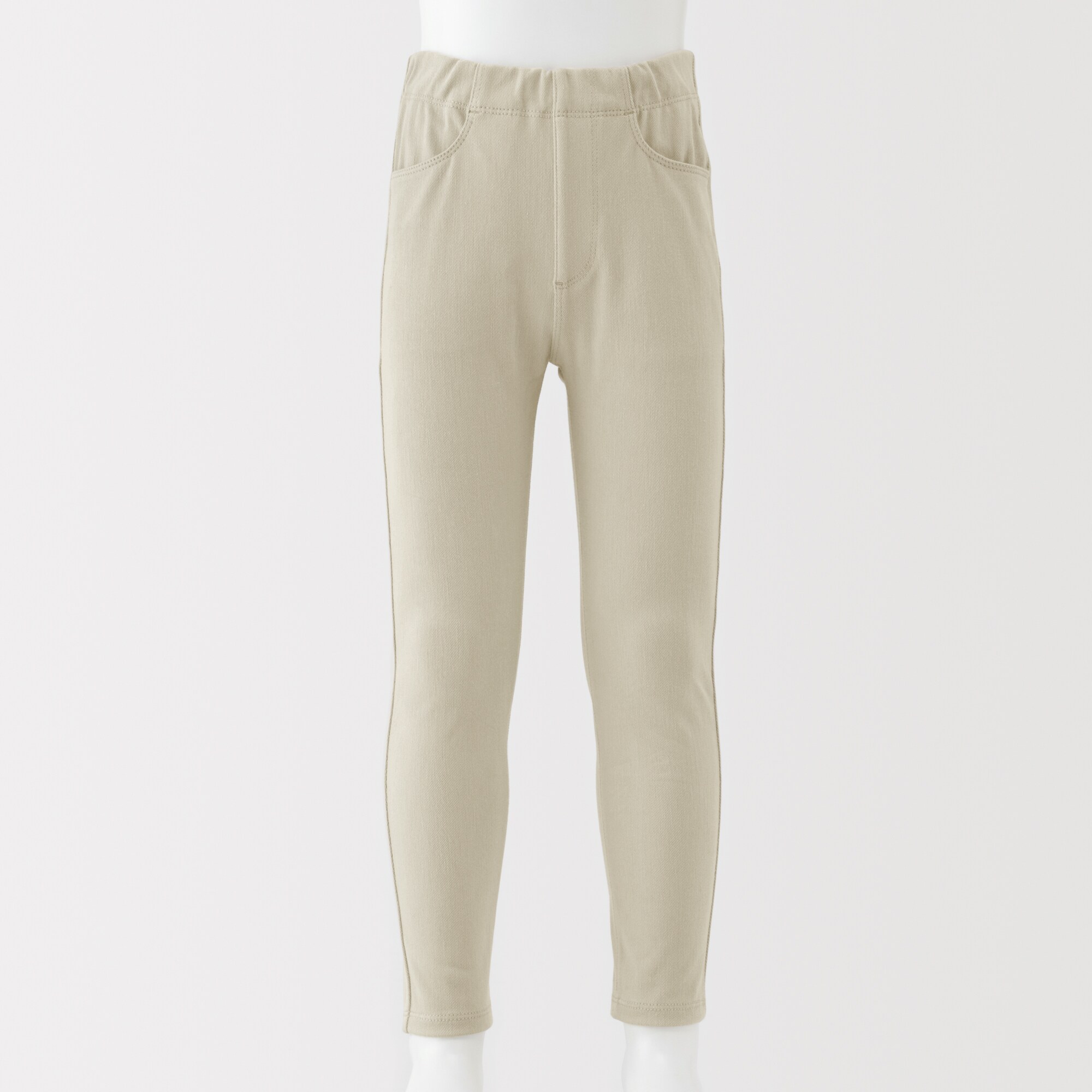 キッズ　ジャージーストレッチツイルレギンスパンツ