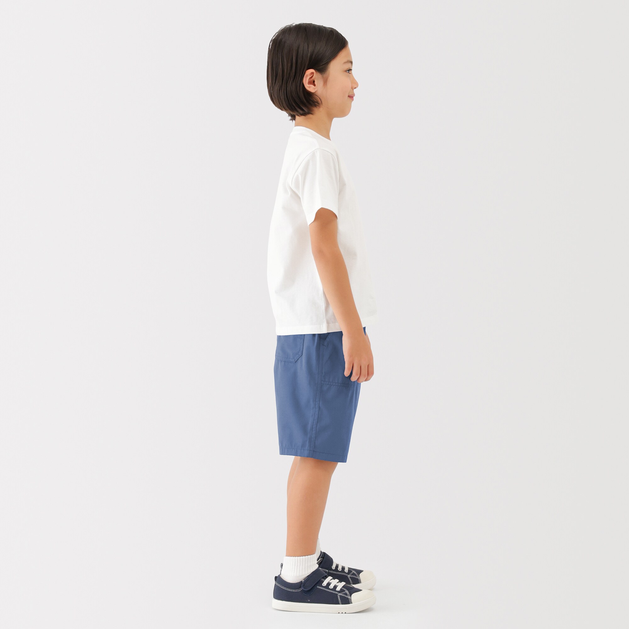 キッズ　乾きやすいＵＶカットハーフパンツ