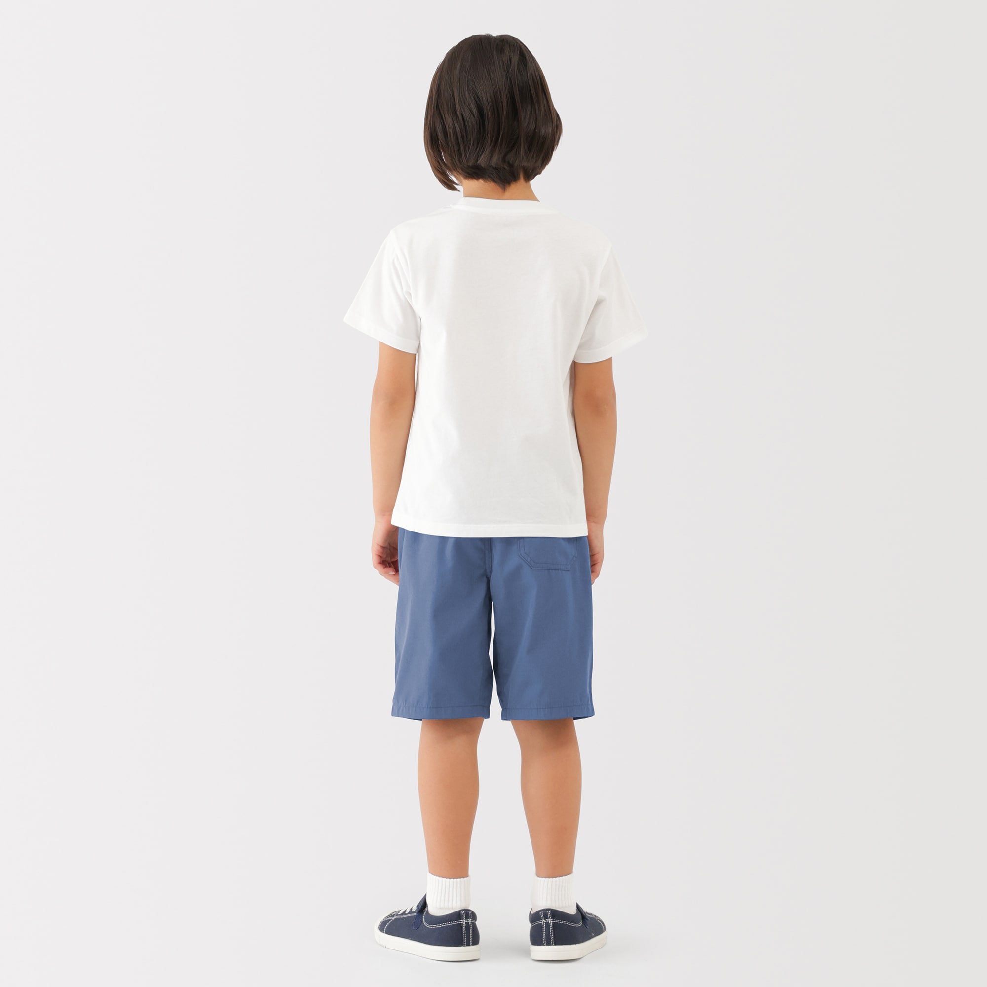 キッズ　乾きやすいＵＶカットハーフパンツ