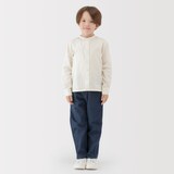 キッズ　ストレッチデニム調ルーズフィットパンツ
