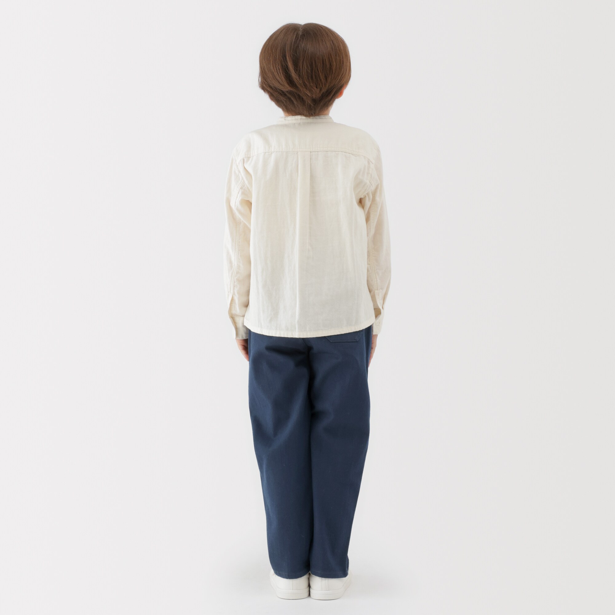 キッズ　ストレッチデニム調ルーズフィットパンツ