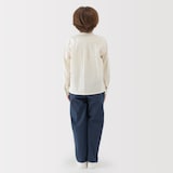 キッズ　ストレッチデニム調ルーズフィットパンツ