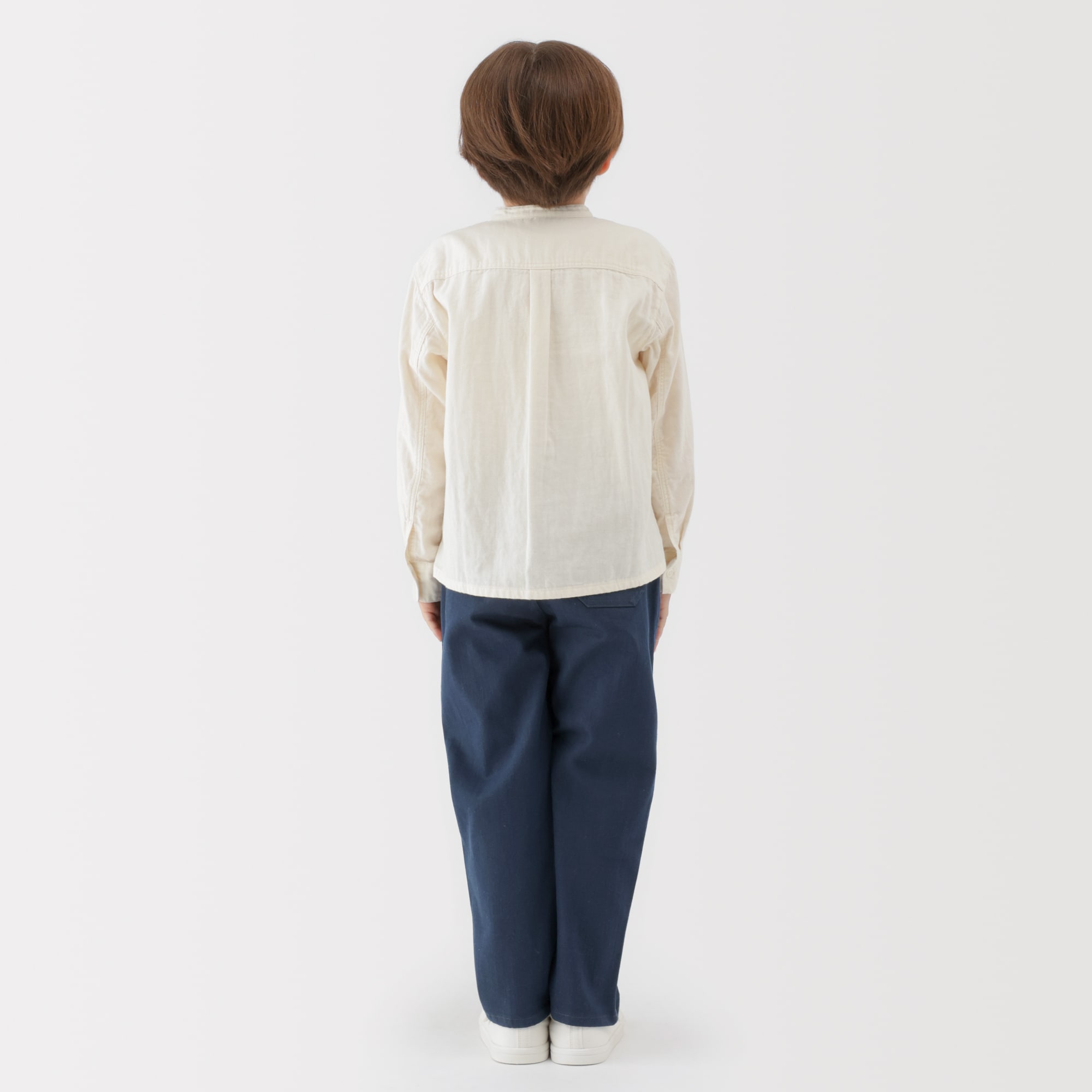キッズ　ストレッチデニム調ルーズフィットパンツ