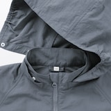 キッズ　撥水ナイロンＵＶカットフード付きジャケット