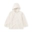 キッズ　撥水ナイロンＵＶカットフード付きジャケット