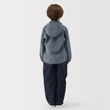 キッズ　撥水ナイロンＵＶカットフード付きジャケット