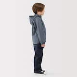 キッズ　撥水ナイロンＵＶカットフード付きジャケット