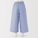 キッズ　二重ガーゼワイドパンツ