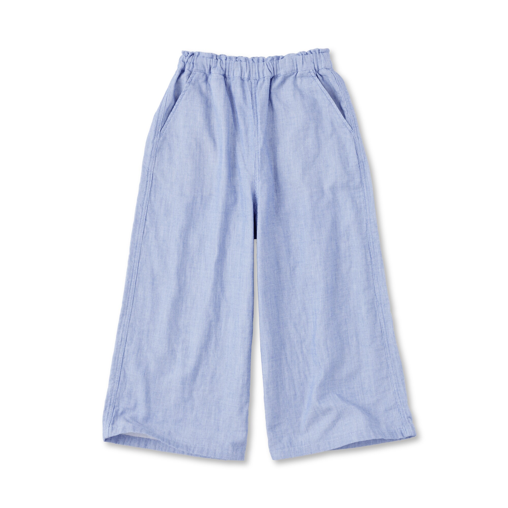 キッズ　二重ガーゼワイドパンツ