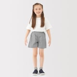 キッズ　涼感サッカーキュロット