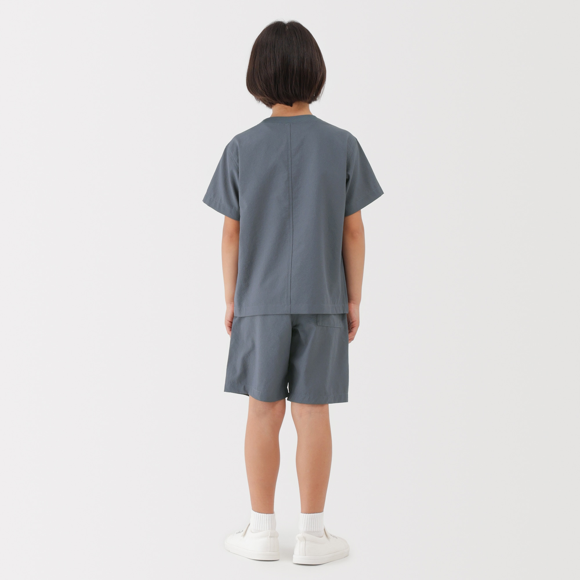 キッズ　風を通すハーフパンツ