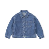 キッズ　木の実から作ったカポック混デニムジャケット