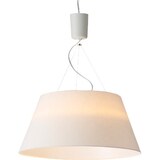 布シェード蛍光灯ペンダントライト・リモコン付