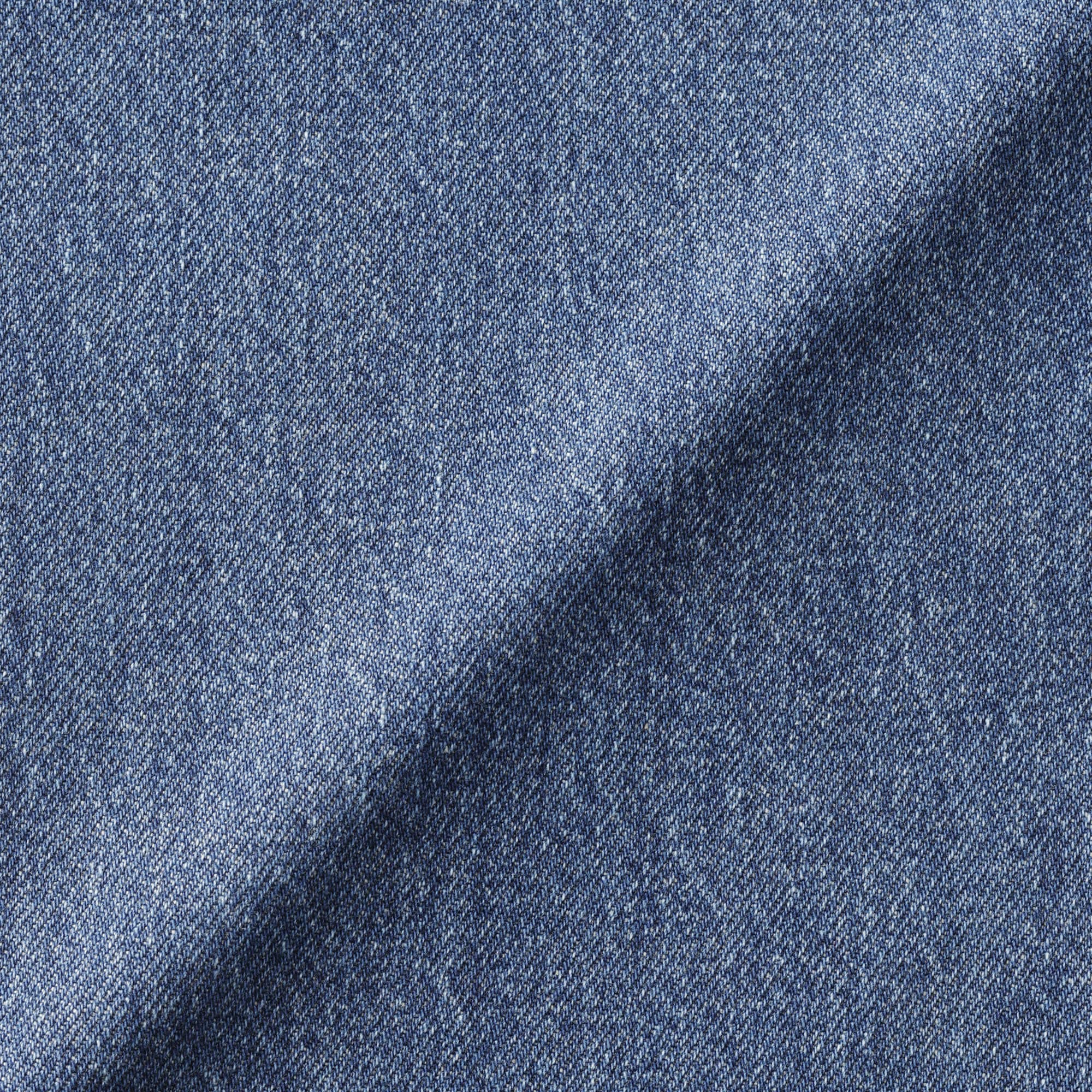 キッズ　木の実から作ったカポック混デニムジャケット