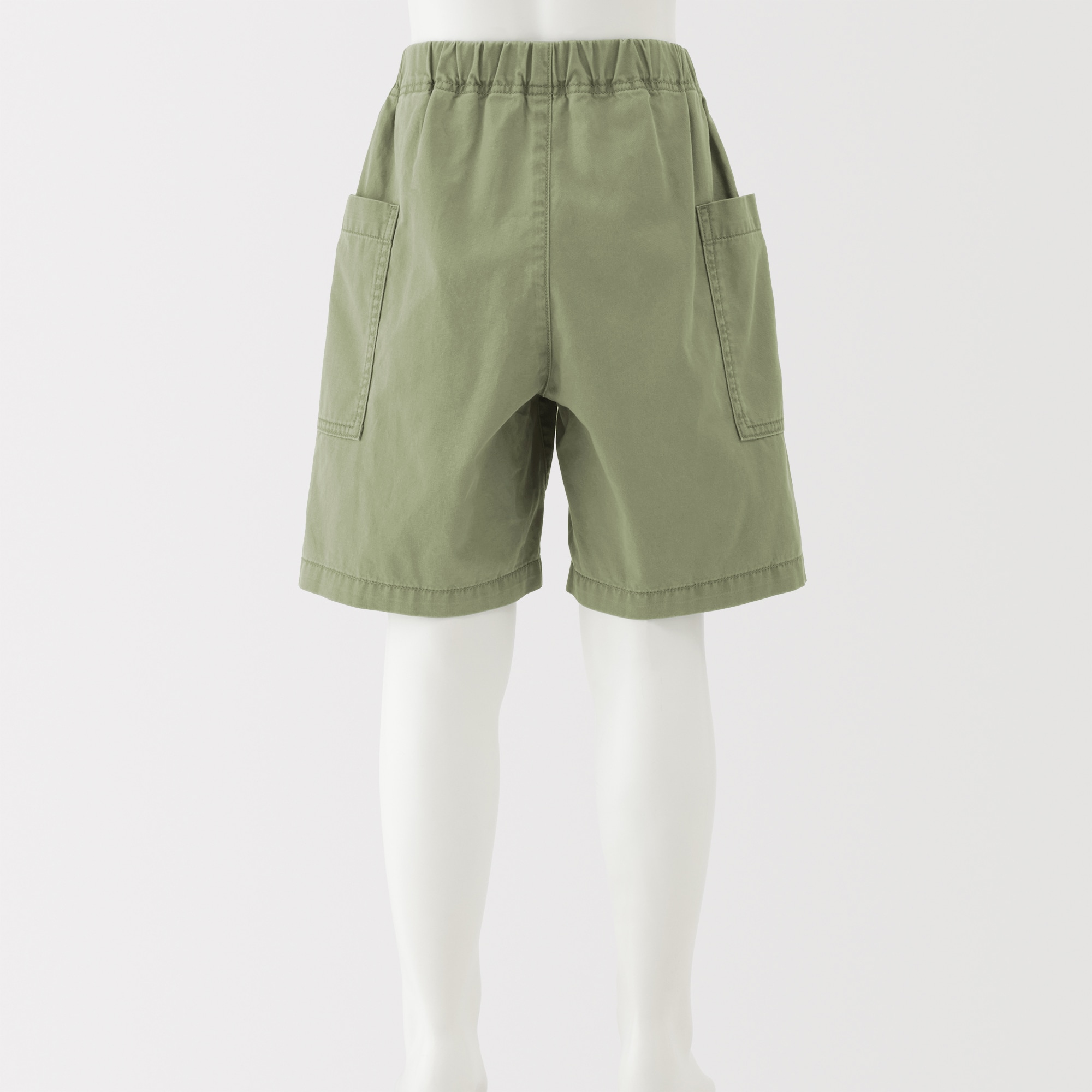 キッズ 洗いざらしツイルカーゴハーフパンツ | 無印良品