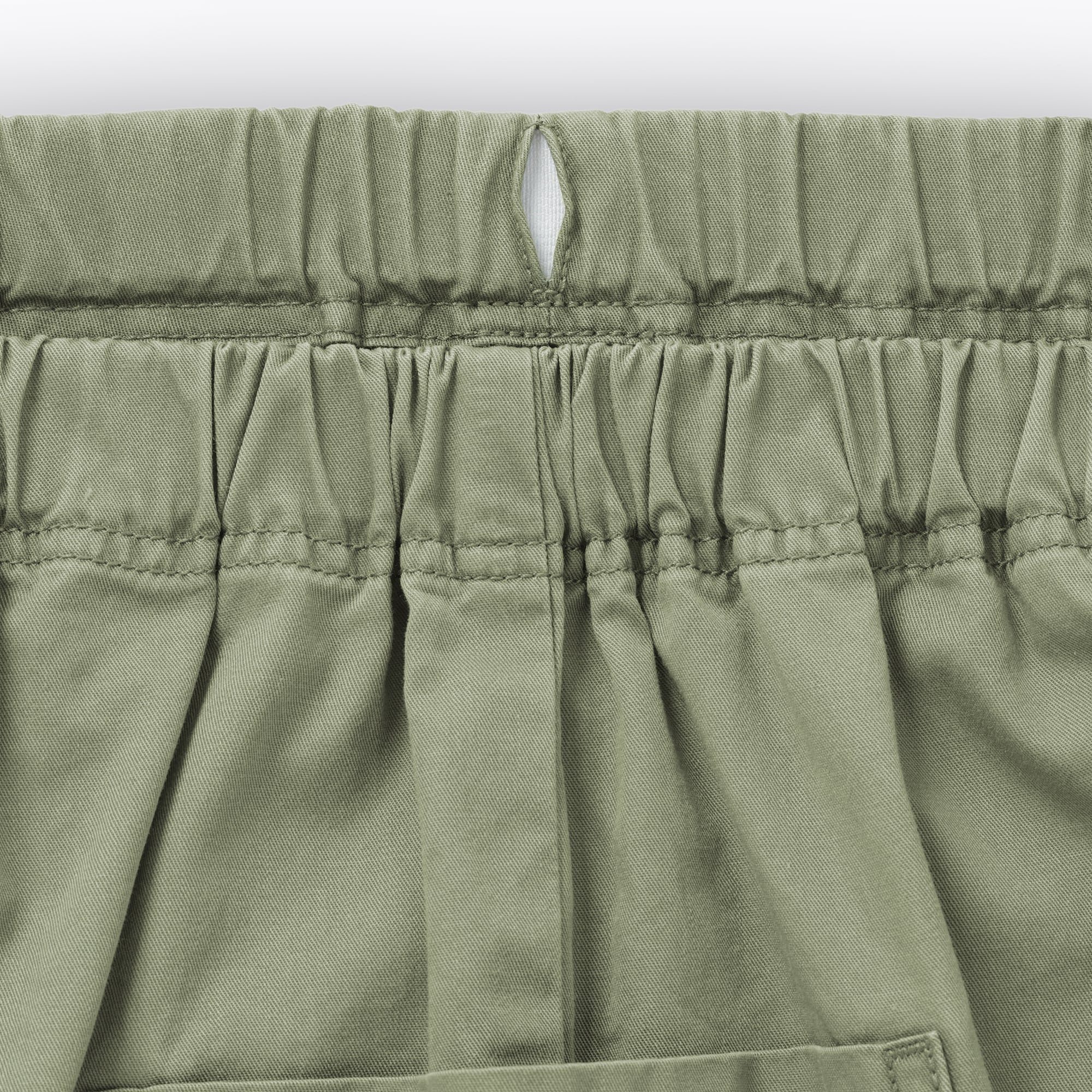 キッズ　洗いざらしツイルカーゴハーフパンツ