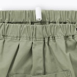 キッズ　洗いざらしツイルカーゴハーフパンツ