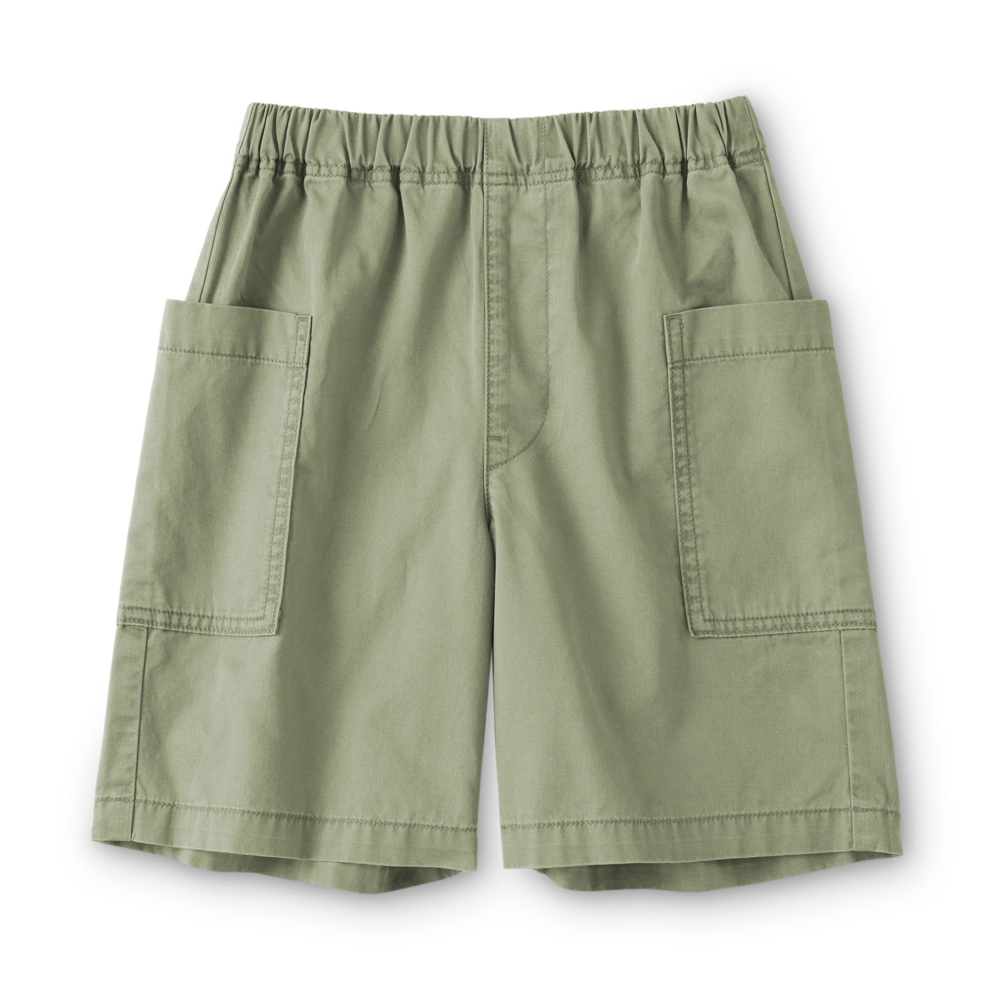 キッズ　洗いざらしツイルカーゴハーフパンツ