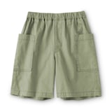 キッズ　洗いざらしツイルカーゴハーフパンツ