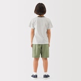 キッズ　洗いざらしツイルカーゴハーフパンツ