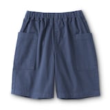 キッズ　洗いざらしツイルカーゴハーフパンツ