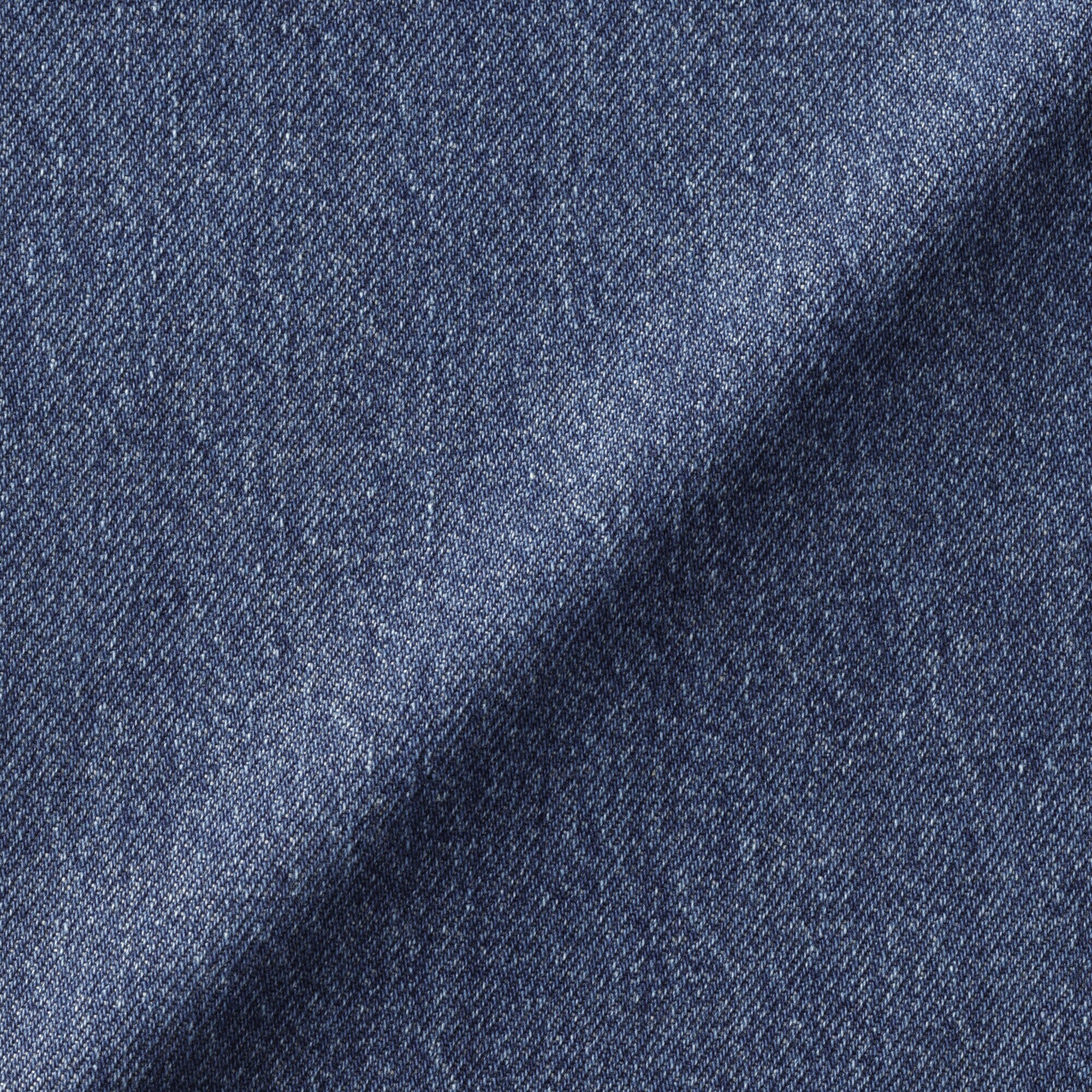 キッズ　木の実から作ったカポック混デニムオーバーオール