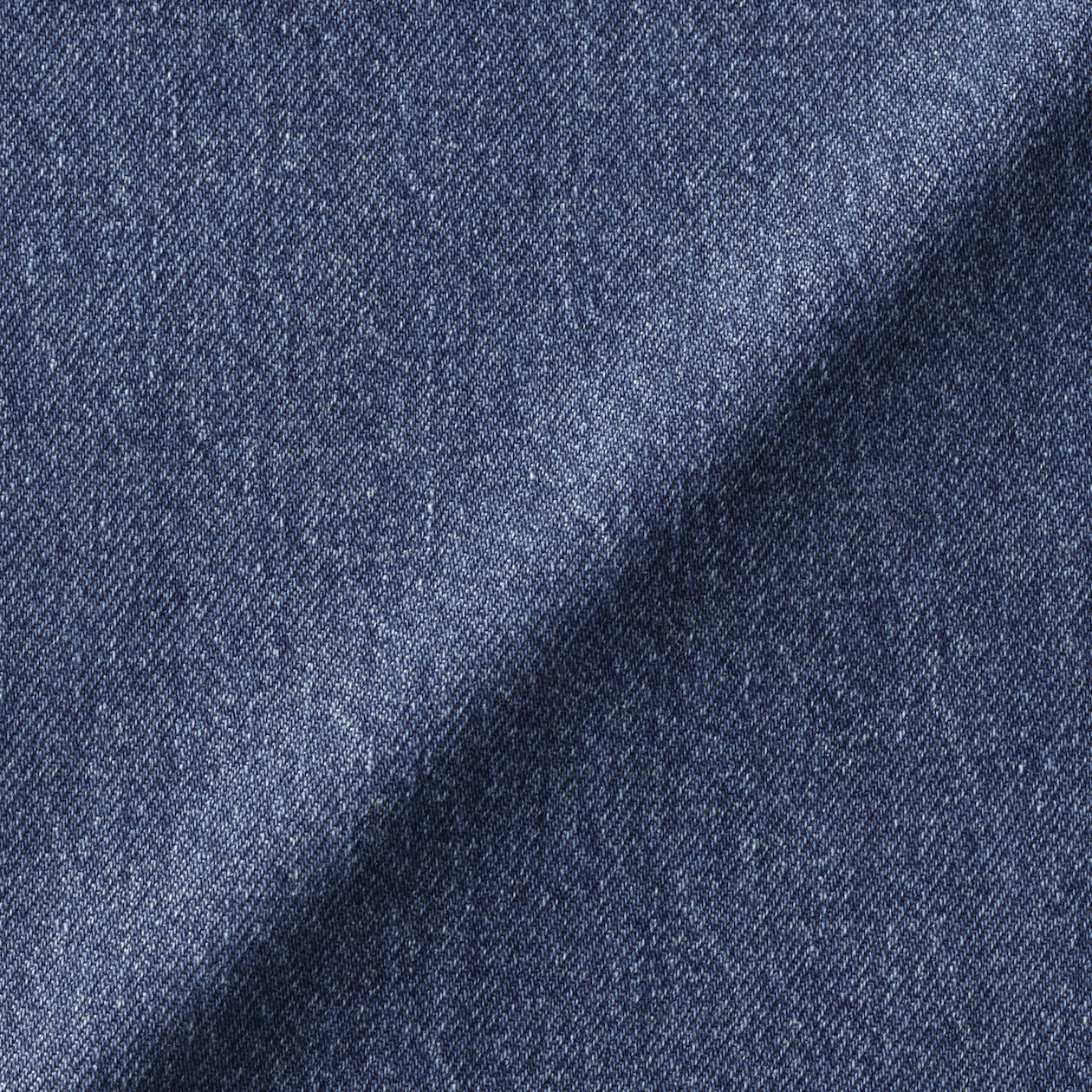 キッズ　木の実から作ったカポック混デニムオーバーオール