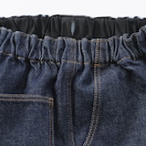 キッズ　木の実から作ったカポック混デニムワイドパンツ