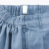 キッズ　ライトオンスデニムワイドパンツ