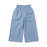 キッズ　ライトオンスデニムワイドパンツ